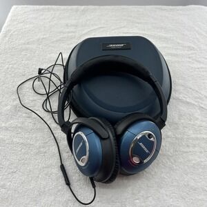 Bose QC15 Quiet Comfort 15 Noise Cancel Headphones - Blue Limited Edition-tested